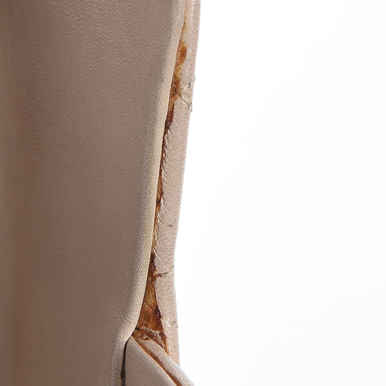 Chanel Lambskin Quilted Mini Rectangular Flap Beige 17 of 17