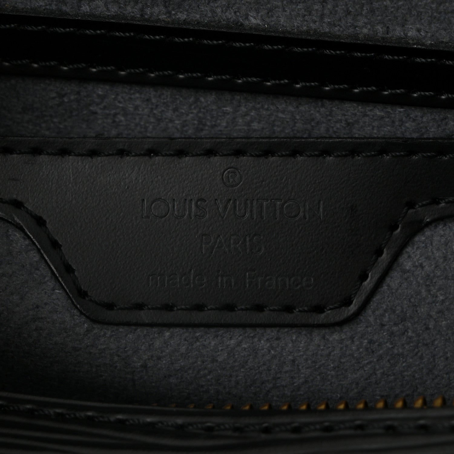 Louis Vuitton Epi Soufflot Black 6 of 9