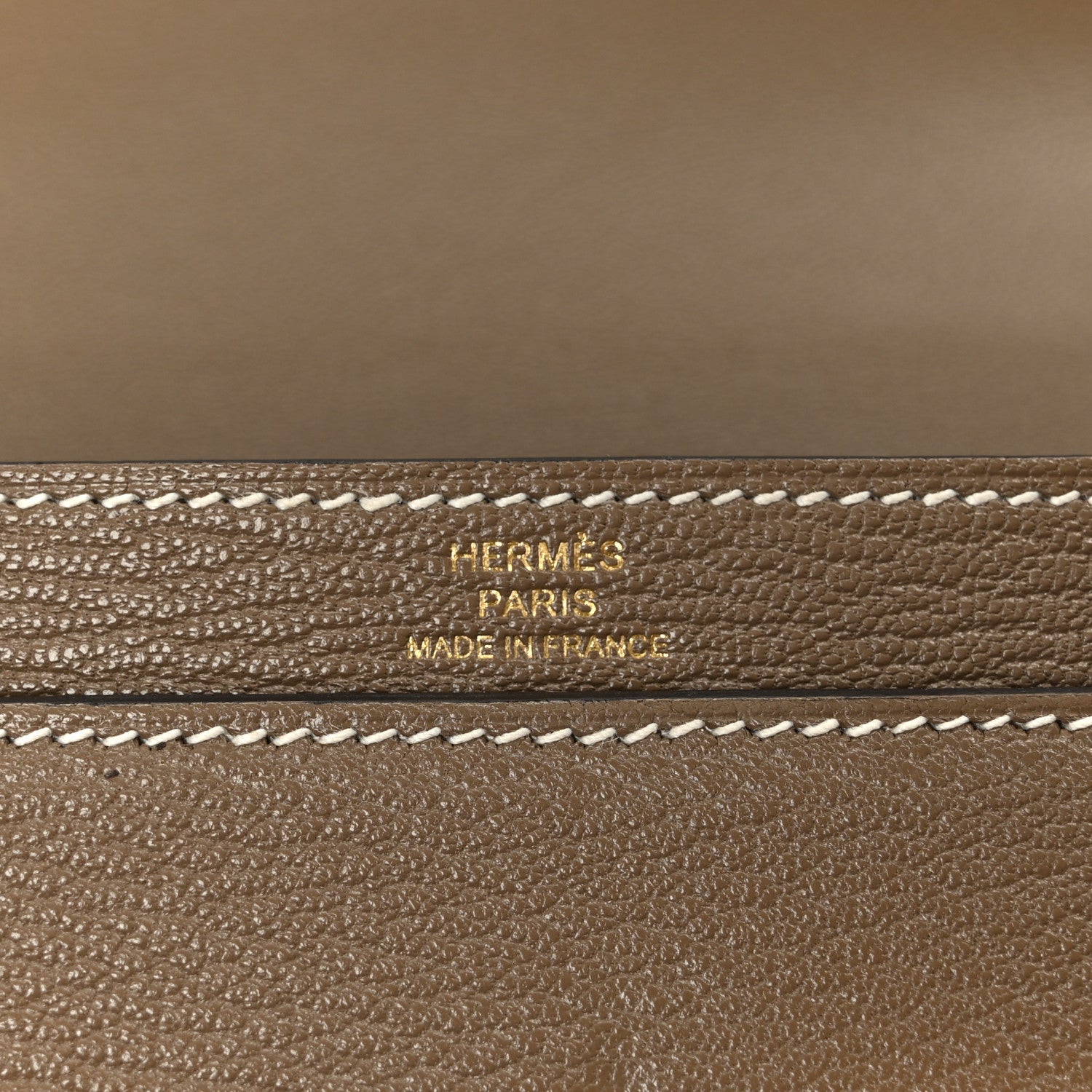 Hermes Chevre Chamkila Mini Verrou Chaine Bag Etoupe 6 of 12