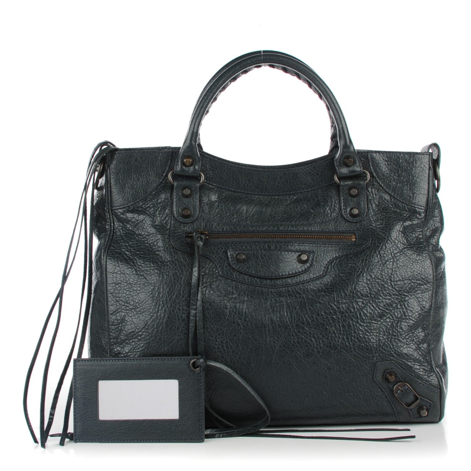 Balenciaga Agneau Classic Hardware Velo Anthracite 1 of 7