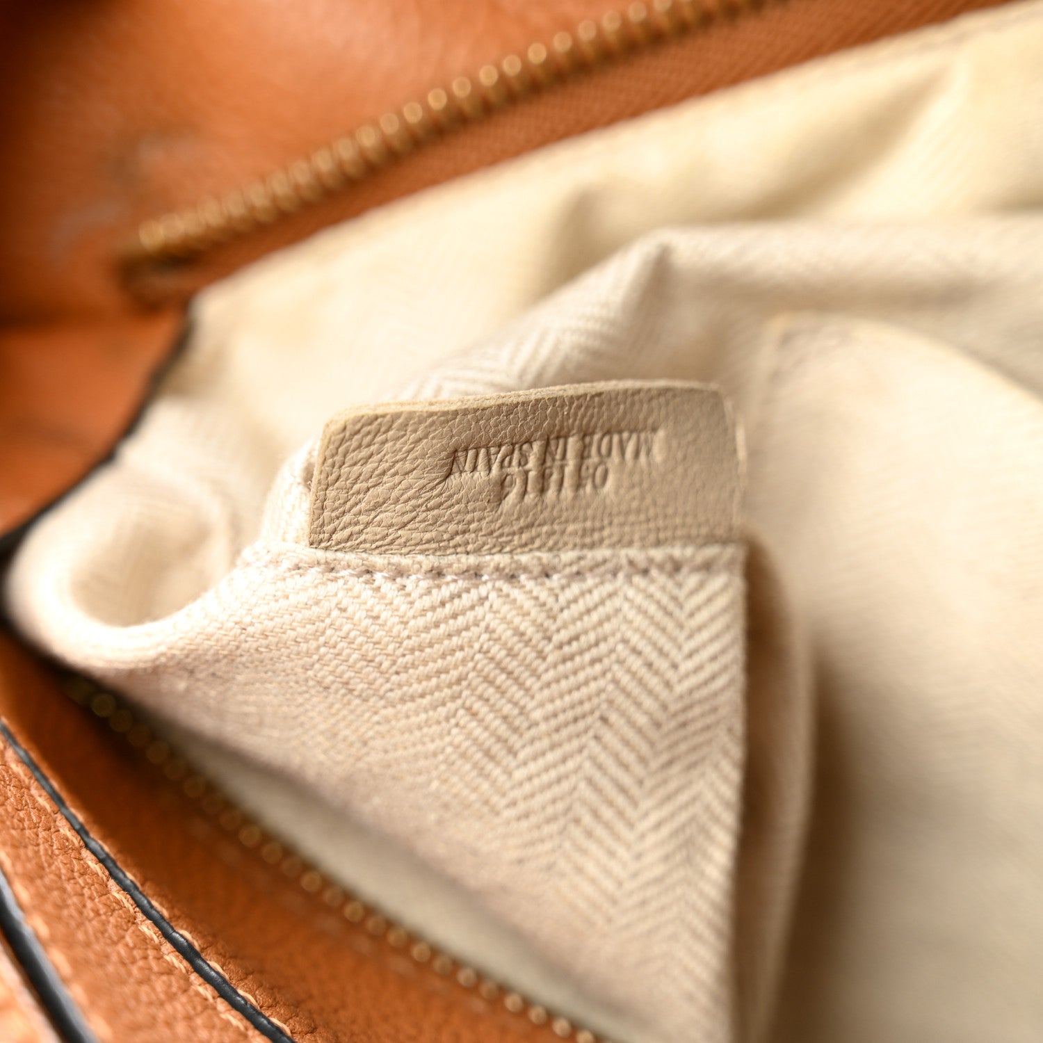 Loewe Calfskin Medium Puzzle Bag Tan 7 of 12