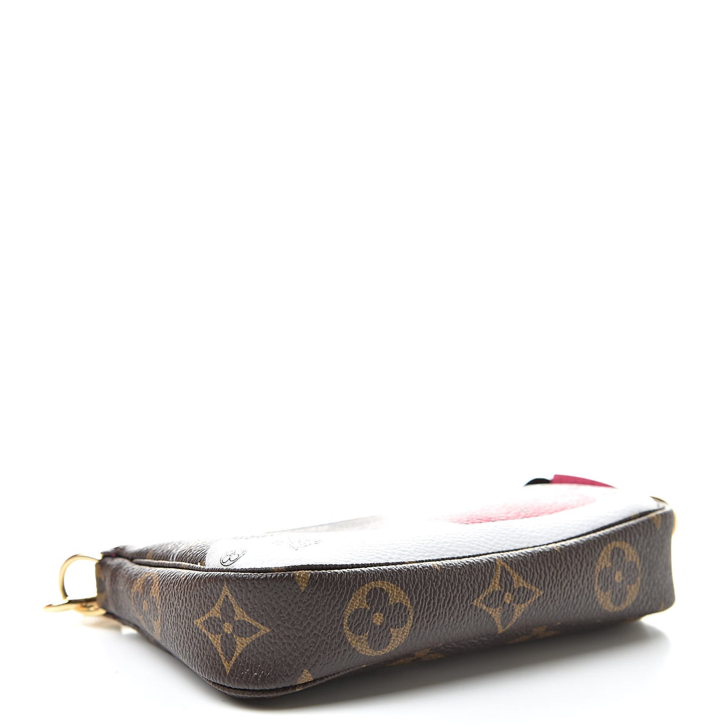 Monogram 2019 Christmas Animation Mini Courchevel Pochette Accessories Fuchsia