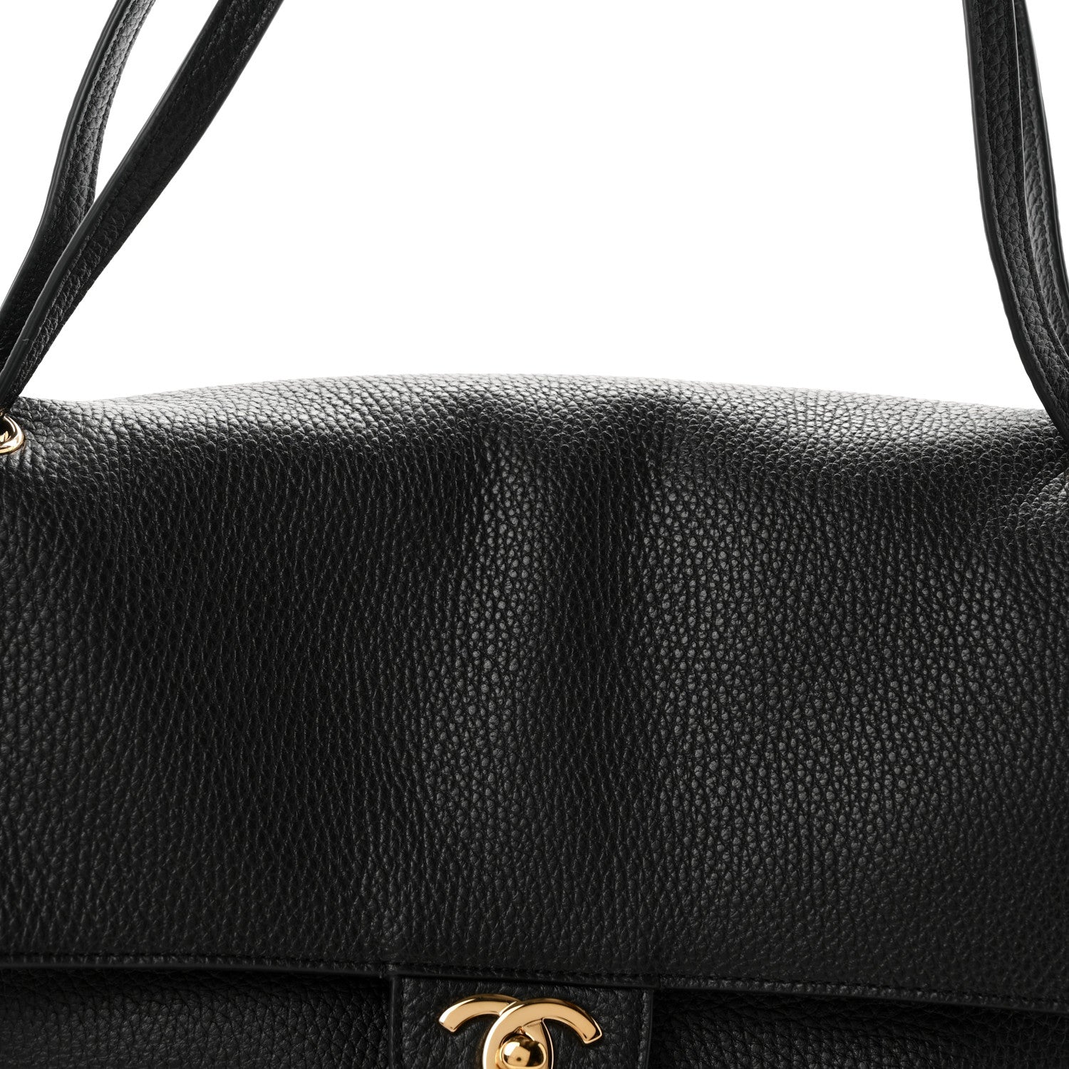 Chanel Grained Calfskin Small Souplissimo Maxi Flap Black 8 of 11