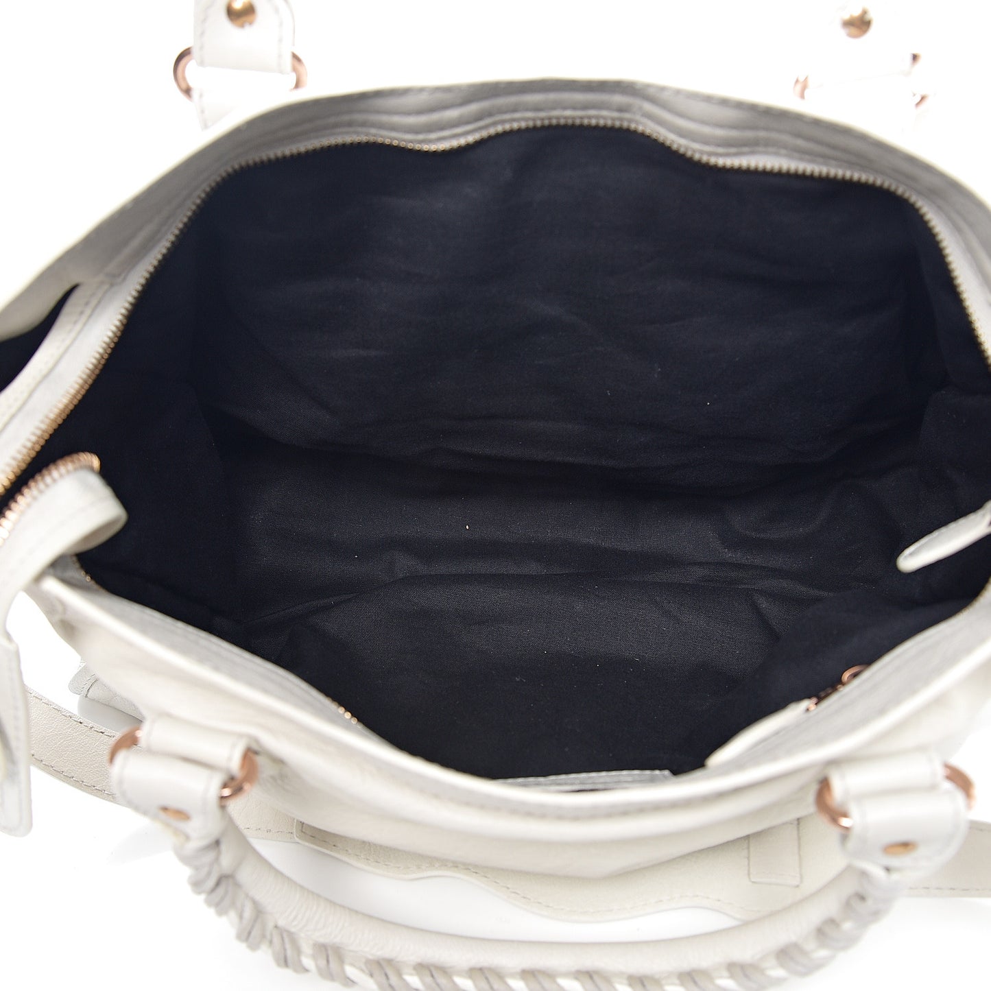 Agneau Giant 12 Rose Gold Hardware City White Light
