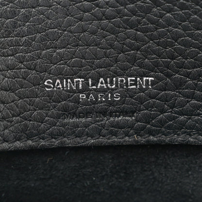 Saint Laurent Grained Calfskin Baby Sac De Jour Souple Black 6 of 16