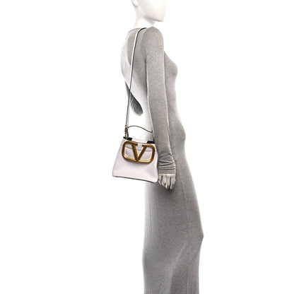 Valentino Garavani Nappa Mini Vlogo Bucket Bag White 2 of 9