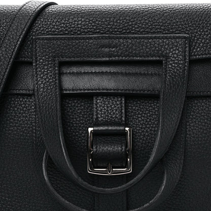 Hermes Taurillon Clemence Halzan 31 Black 8 of 10
