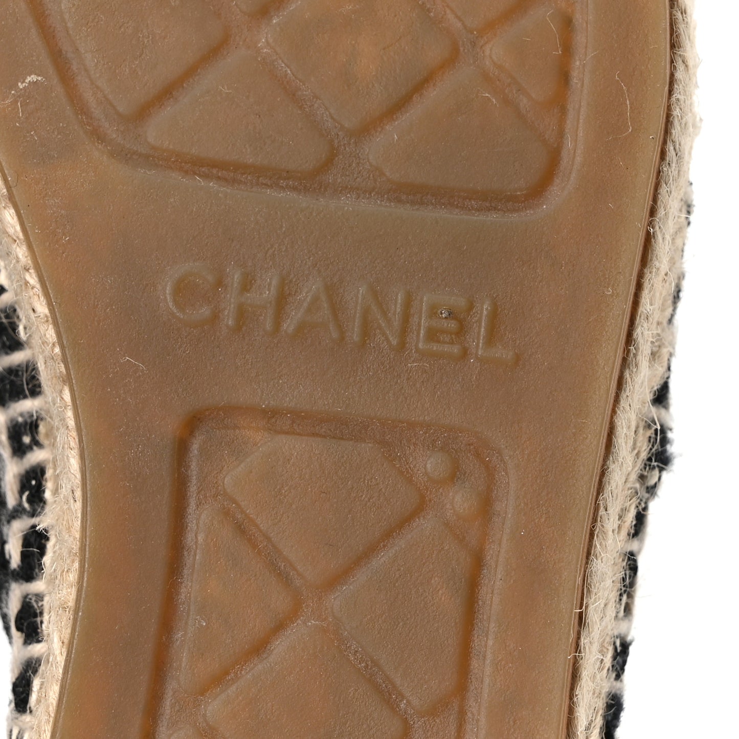Lace CC Espadrilles 36 Black