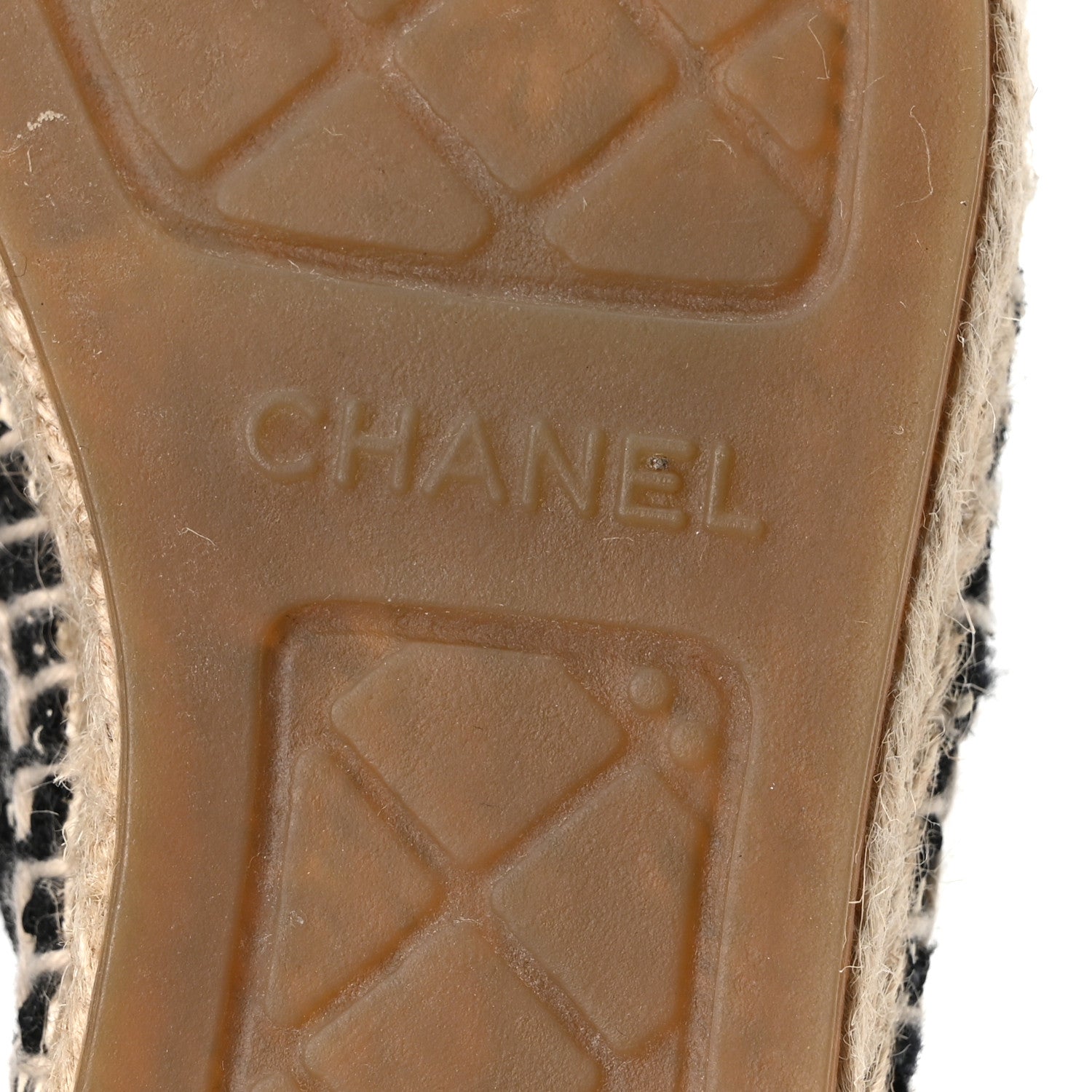 Chanel Lace CC Espadrilles 36 Black 7 of 9