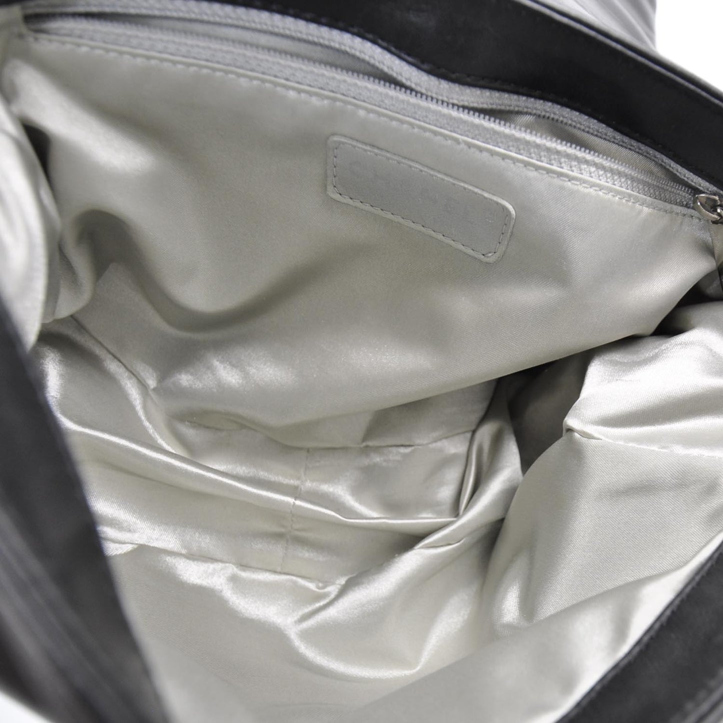 Lambskin Quilted Flap Bag Black