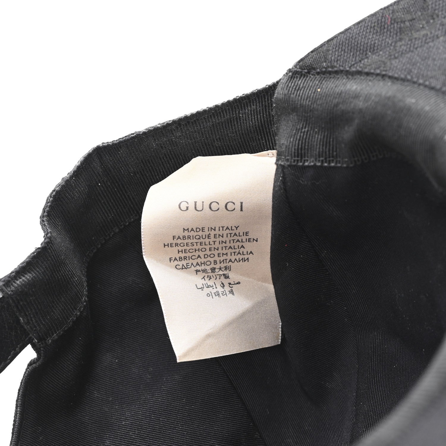 Gucci Monogram Web Baseball Hat L Black 9 of 10