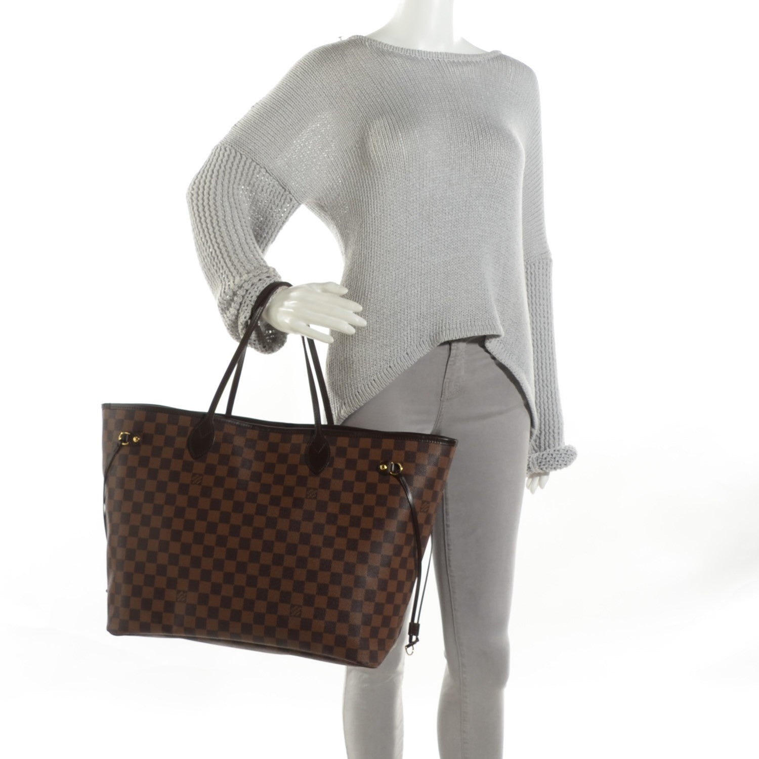 Louis Vuitton Damier Ebene Neverfull GM 2 of 8