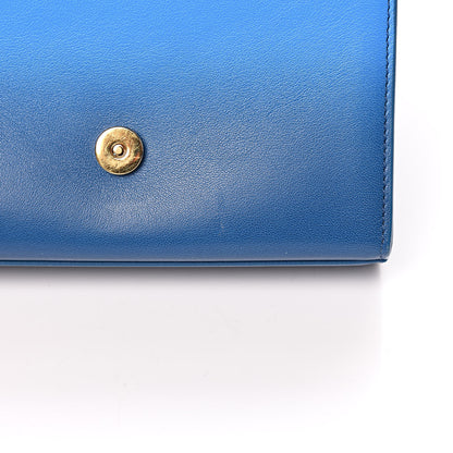 Saint Laurent Calfskin Degrade Small Kate Monogram Satchel Green Blue 11 of 11