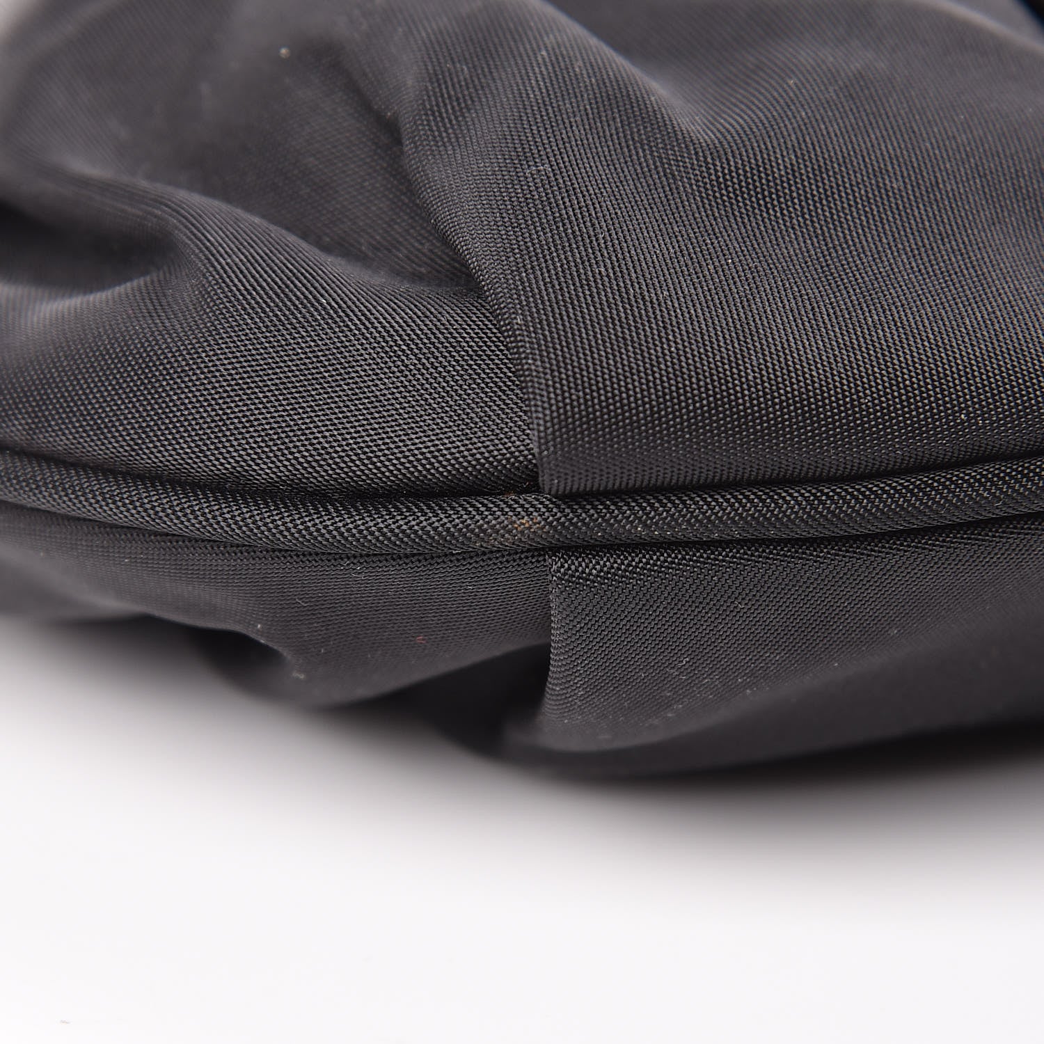 Prada Tessuto Nylon Clutch Wristlet Black 9 of 10