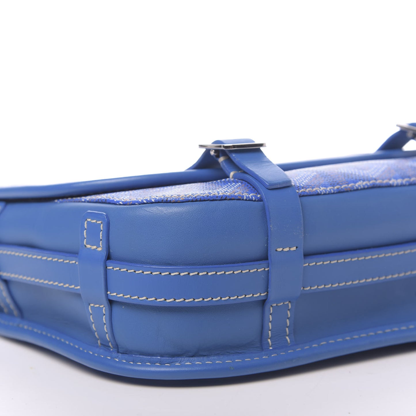 Goyardine Belvedere PM Messenger Bag Sky Blue