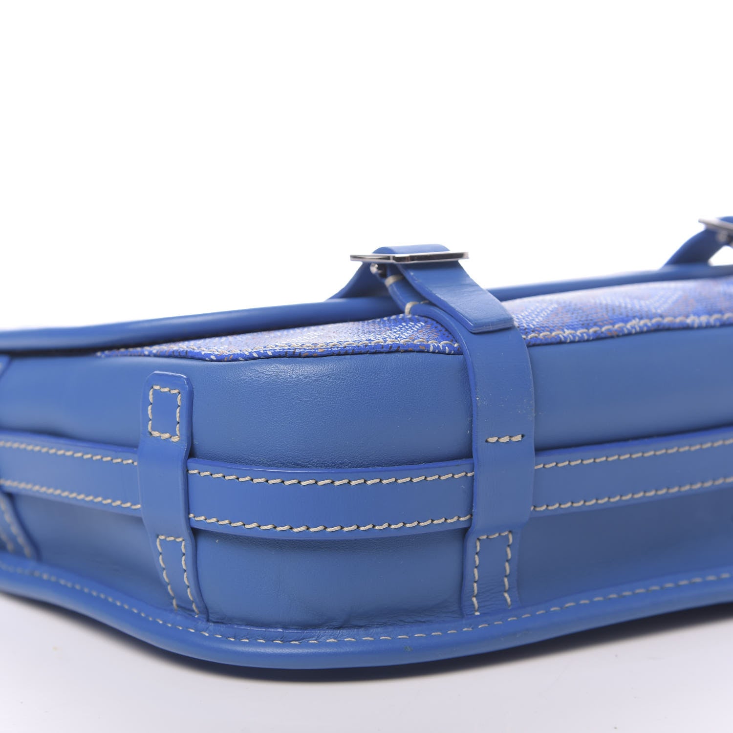 Goyard Goyardine Belvedere PM Messenger Bag Sky Blue 7 of 9