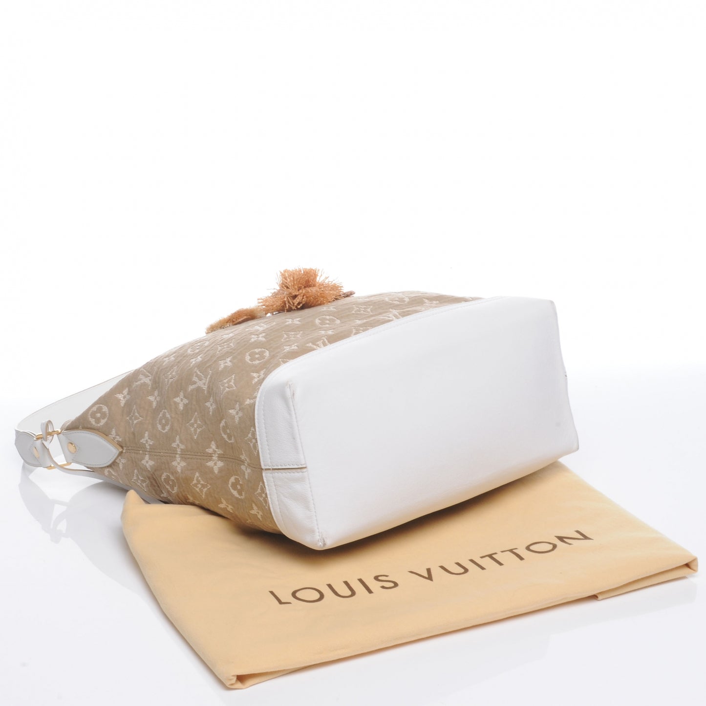 Monogram Sabbia Besace White