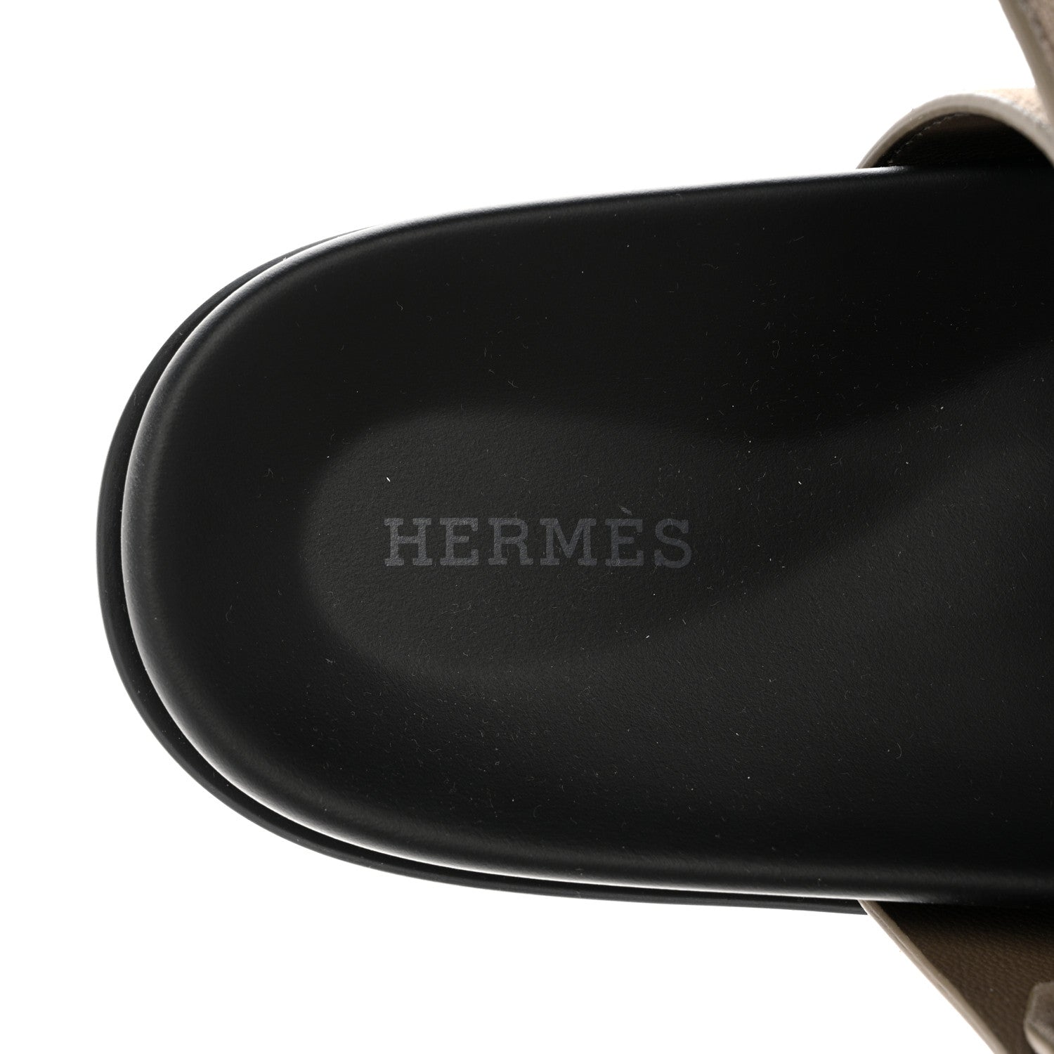 Hermes Suede Goatskin Mens Chypre Sandals 41 Beige Argile 7 of 8