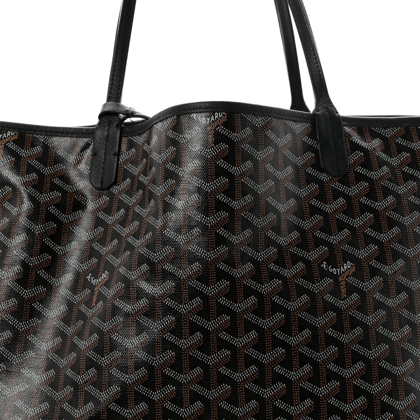 Goyardine Reversible Anjou GM Black
