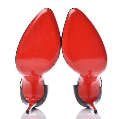 Christian Louboutin Shiny Nappa Catchy One 100 Pumps 36.5 Black 6 of 9