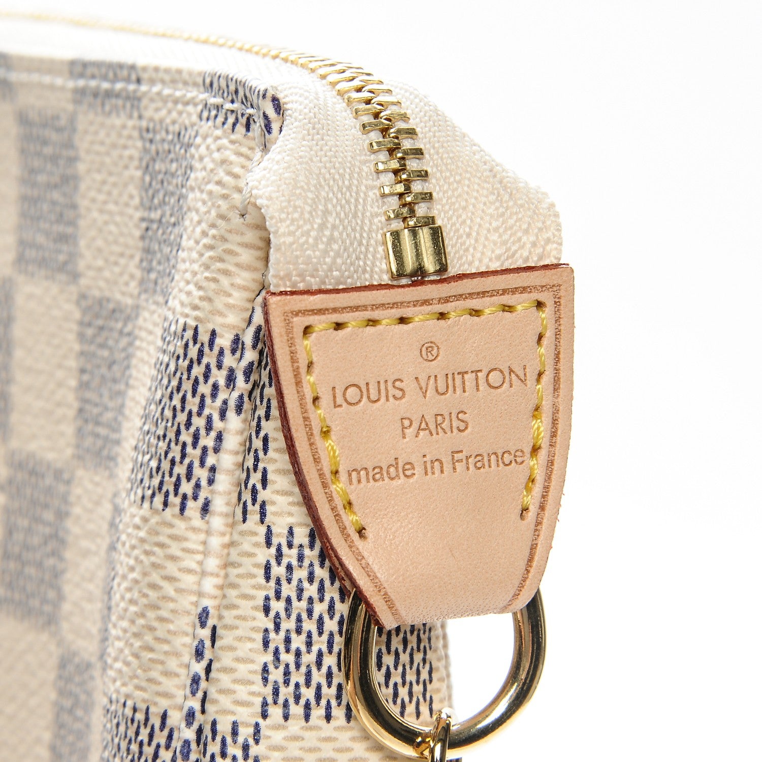 Louis Vuitton Damier Azur Mini Pochette Accessories 6 of 6