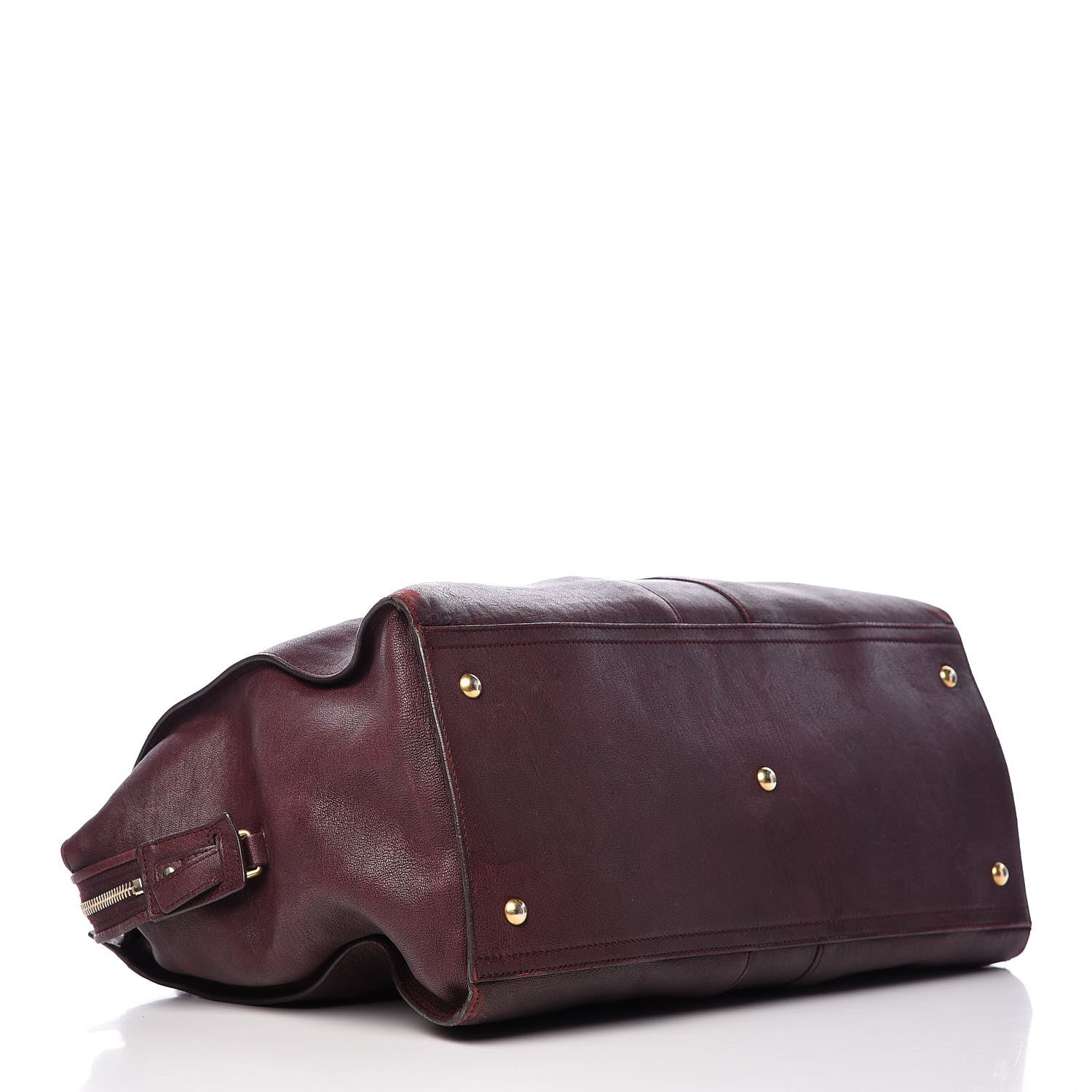 Saint Laurent Sheepskin Large Cabas ChYc Plum 4 of 23
