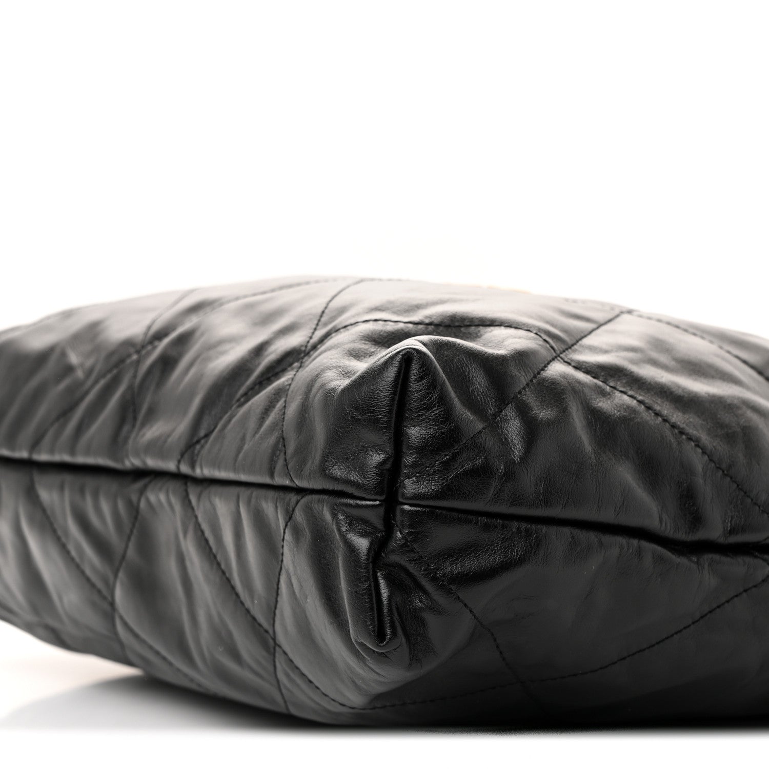 Chanel Shiny Calfskin Quilted Chanel 22 Black 11 of 12