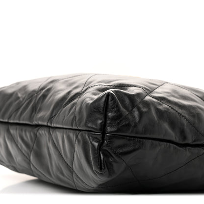 Chanel Shiny Calfskin Quilted Chanel 22 Black 11 of 12