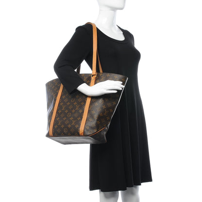 Louis Vuitton Monogram Sac Shopping Tote 2 of 14