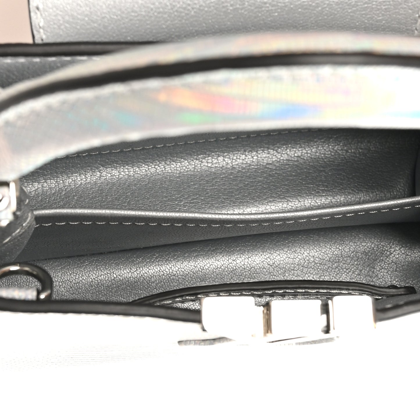 Iridescent Lizard Capucines Mini