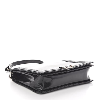Chanel Glazed Calfskin Large Boy Flap Black 4 of 13