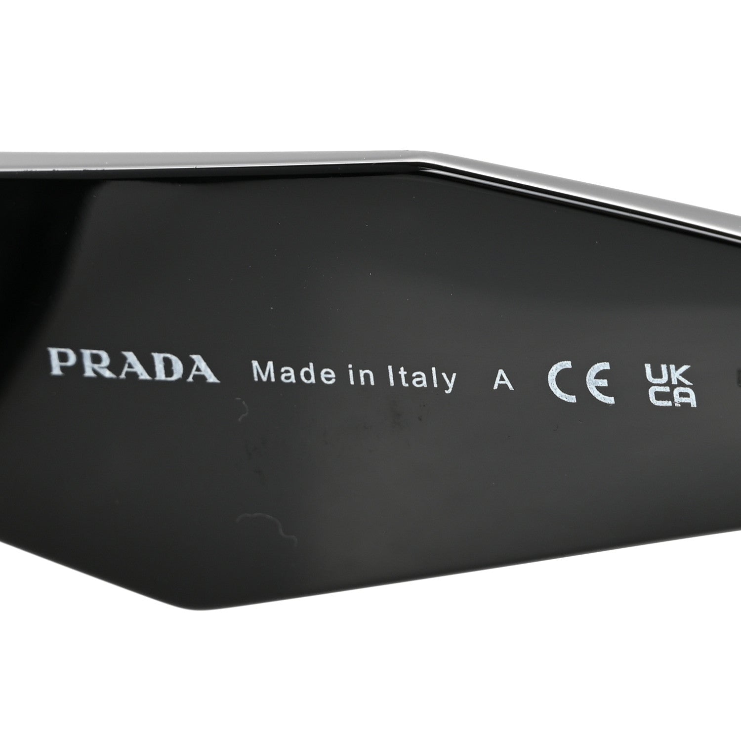 Prada Acetate Symbole Sunglasses SPR 17W Black 5 of 8