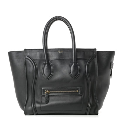 Celine Smooth Calfskin Mini Luggage Black 1 of 16