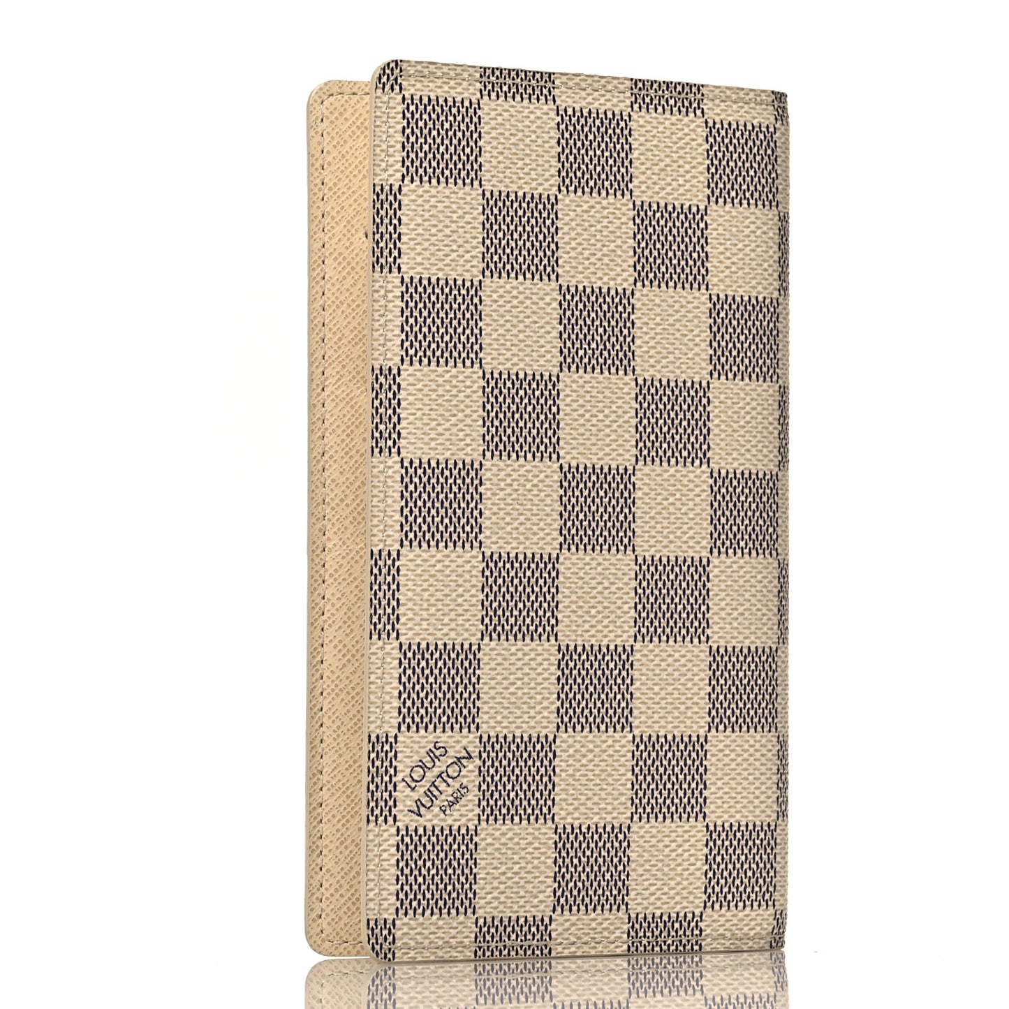 Damier Azur Checkbook Cover Wallet