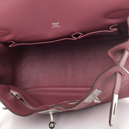 Hermes Taurillon Clemence Jypsiere 34 Bois De Rose 5 of 15