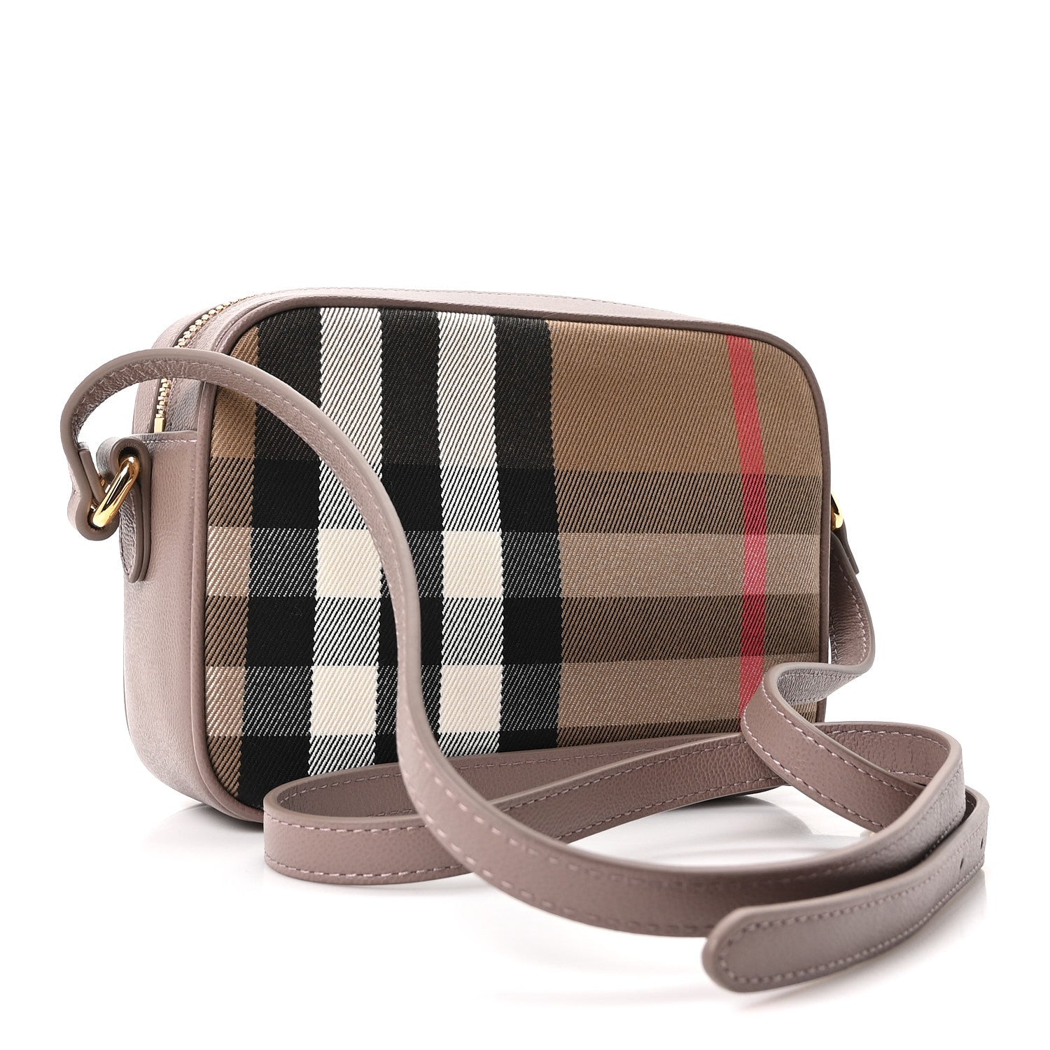 Burberryバッグ BURBERRY Margate leather-trimmed woven raffia clutch bag | NET-A