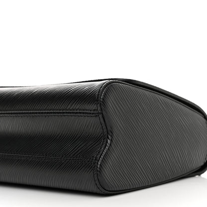 Louis Vuitton Epi Twist Shoulder Bag MM Matte Black 10 of 12