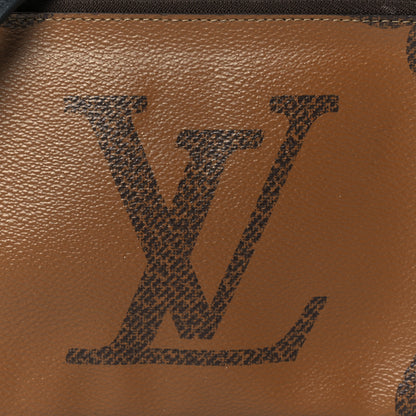 Louis Vuitton Reverse Monogram Giant Double Zip Pochette 9 of 11