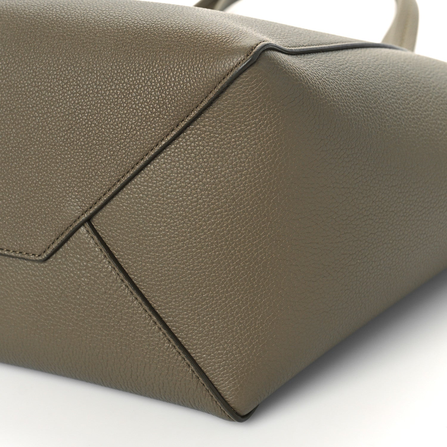 Celine Soft Grained Calfskin Small Belt Cabas Phantom Taupe 8 of 8