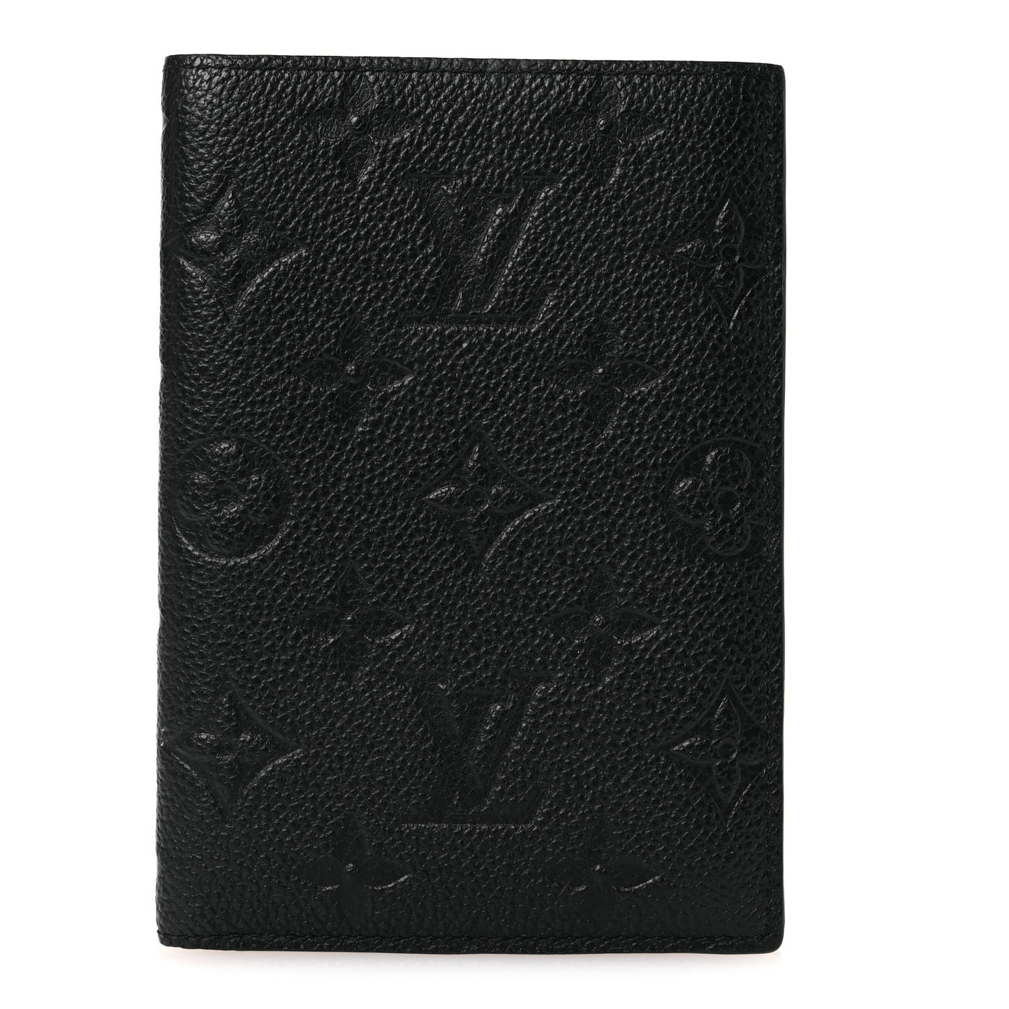 Empreinte Monogram Passport Cover Black