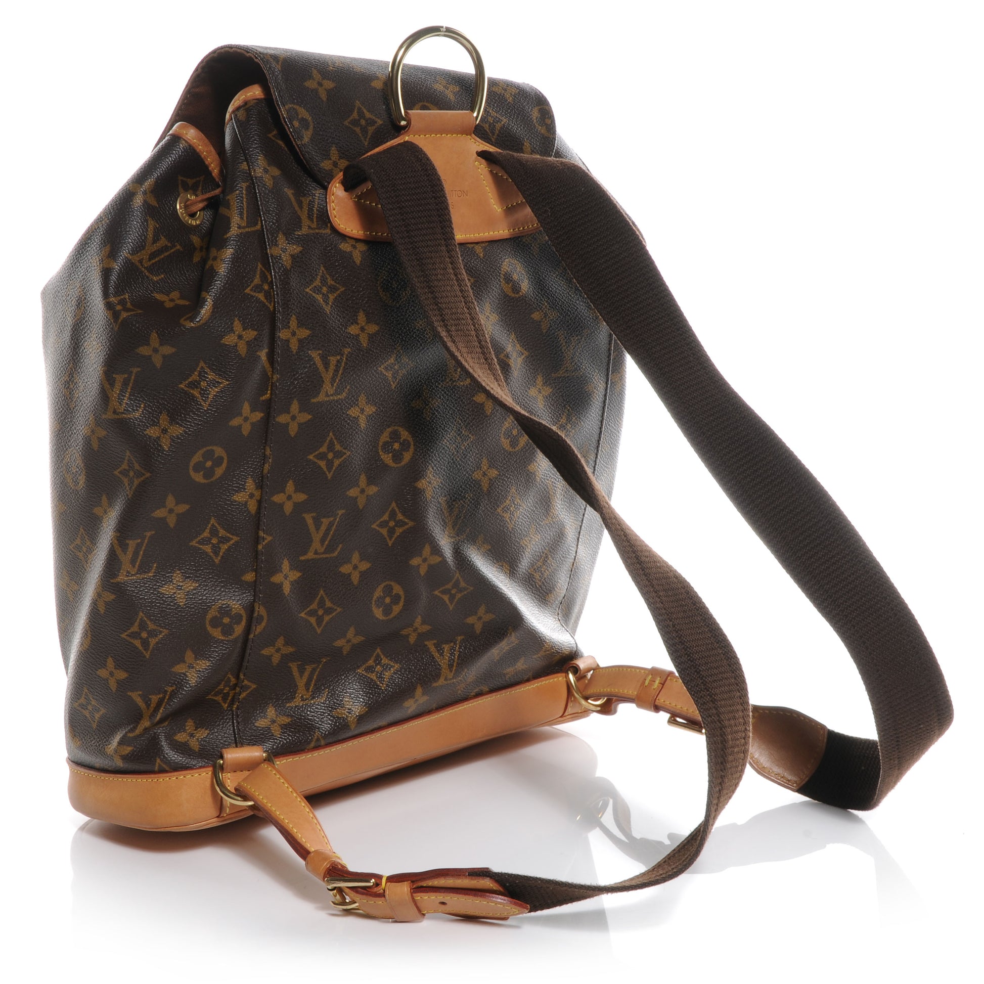 Louis Vuitton Monogram Montsouris GM Backpack 3 of 7
