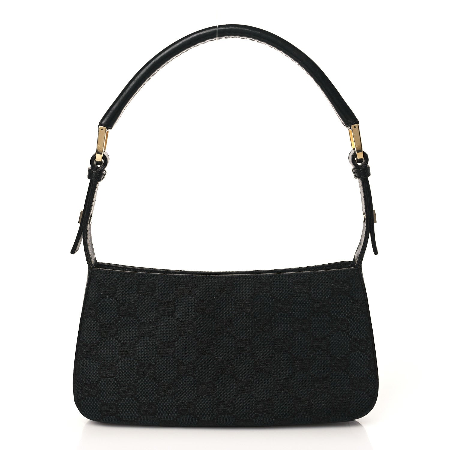 Gucci Monogram Pochette Black 1 of 8