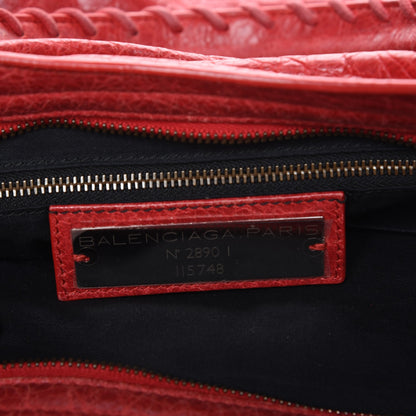 Balenciaga Agneau Classic Hardware City Rouge Cardinal 7 of 8