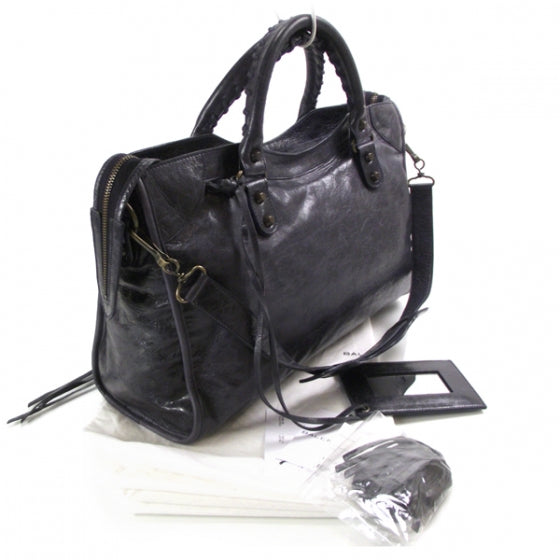 Balenciaga Chevre City Navy 3 of 13