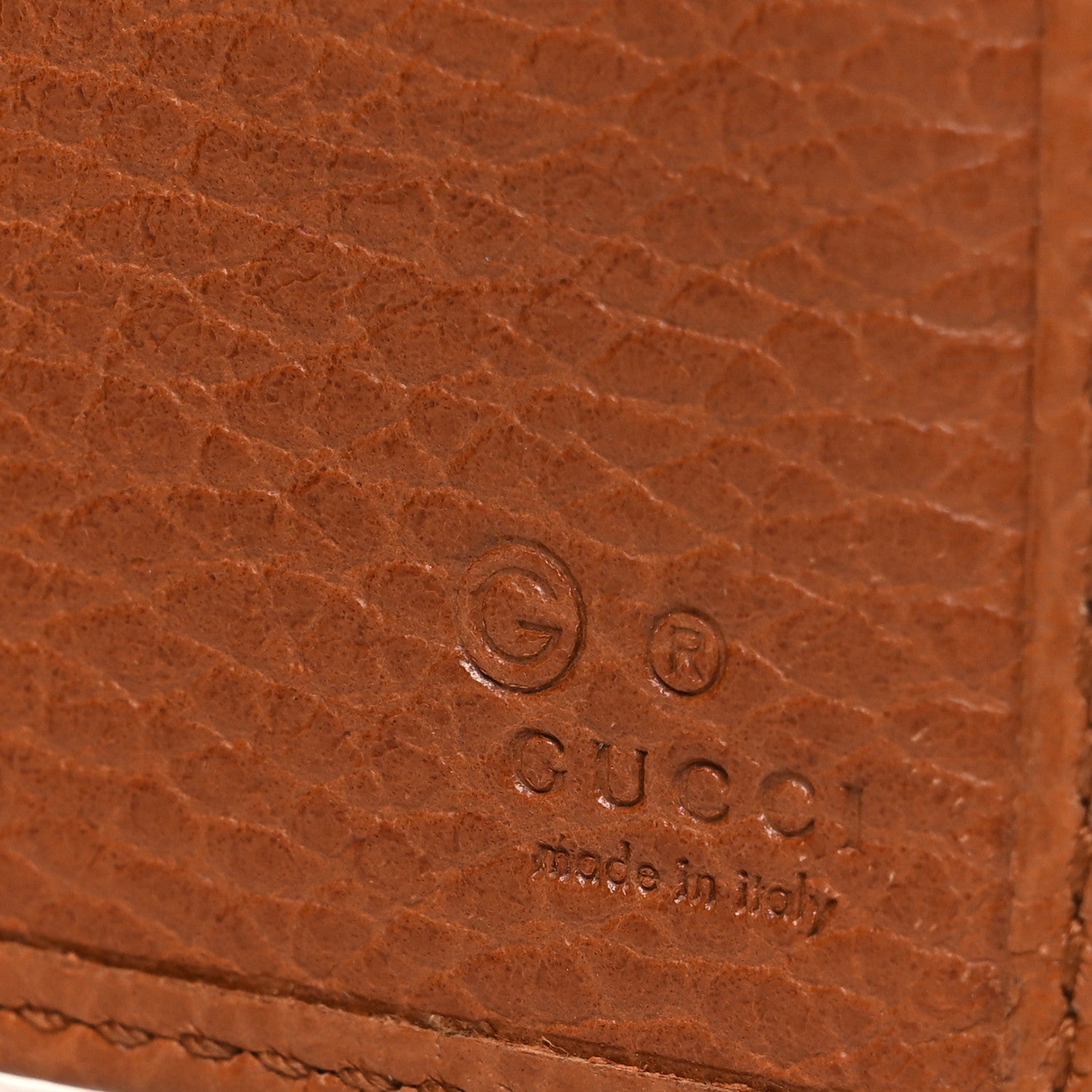 Gucci Dollar Calfskin Continental Flap Wallet Cuir 7 of 10