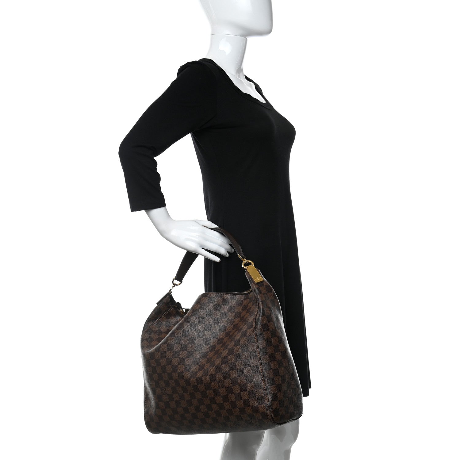 Louis Vuitton Damier Ebene Portobello GM 2 of 8