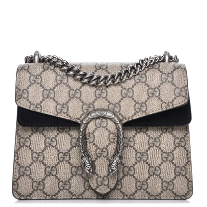 Gucci GG Supreme Monogram Mini Dionysus Shoulder Bag Black 1 of 9