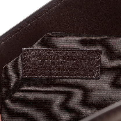Saint Laurent Calfskin Large Sac de Jour Carryall Dark Brown 7 of 10