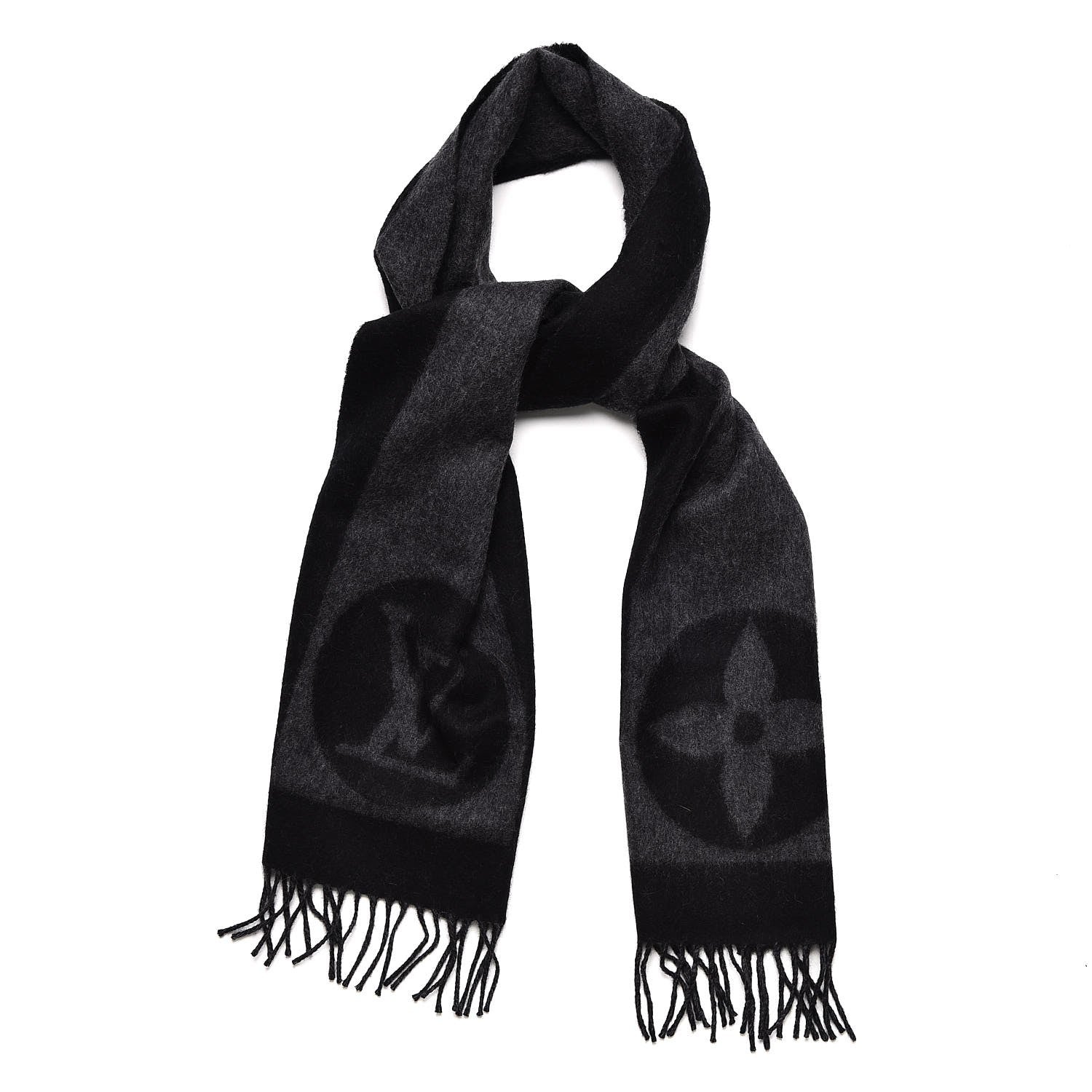 Louis Vuitton Lambswool Angora Cardiff Scarf 1 of 4