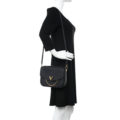 Louis Vuitton Calfskin Monogram Very Messenger Black 2 of 12